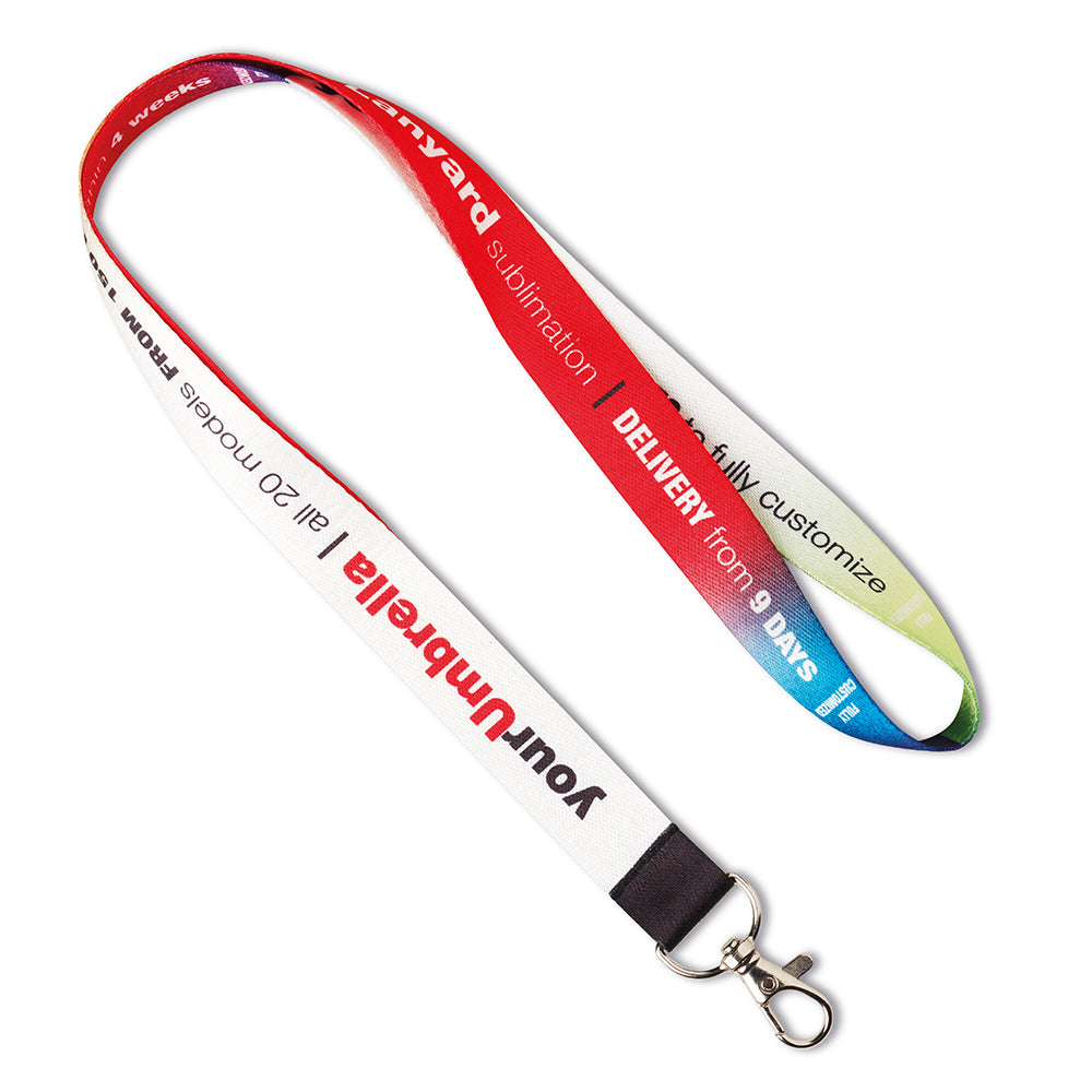 Lanyard sublimation intégrale