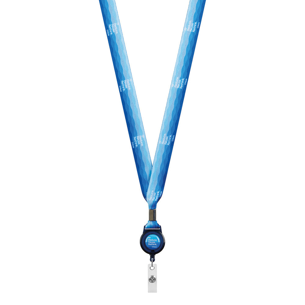 Lanière enrouleur de badge sublimée