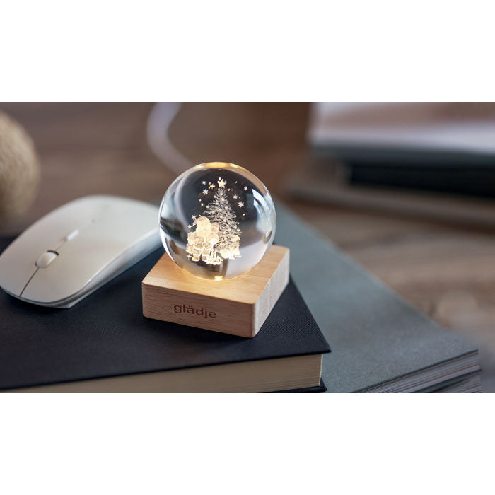 SANTA LIGHT — Bois — exemple de marquage