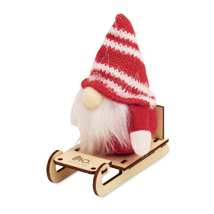 FROSTY SLEIGH — Rouge — exemple de marquage