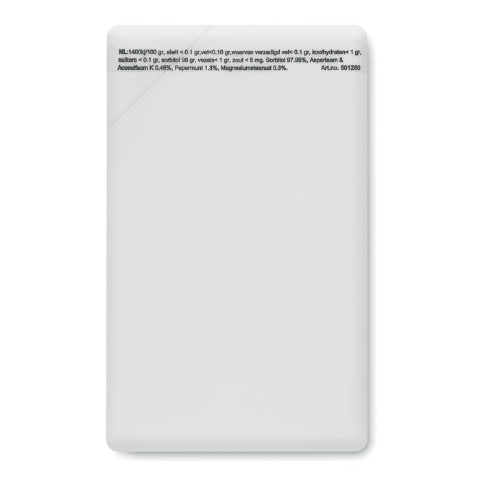 MINTCARD — Blanc — détail 1