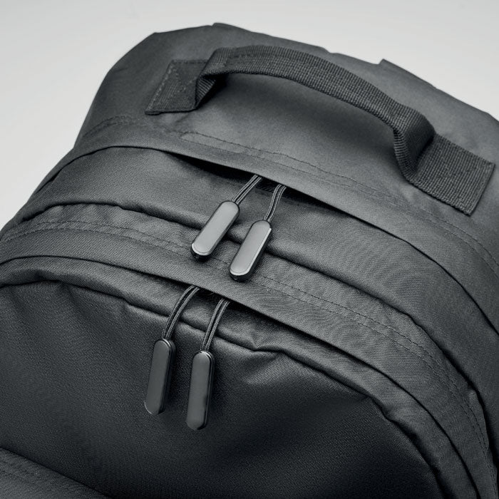 VALLEY BACKPACK — Noir — dessus