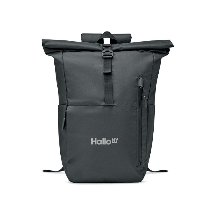 VALLEY ROLLPACK — Noir — exemple de marquage