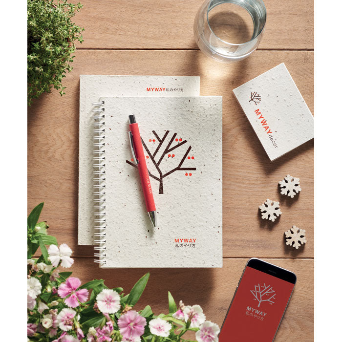 SEED BOOK — Blanc — exemple de marquage