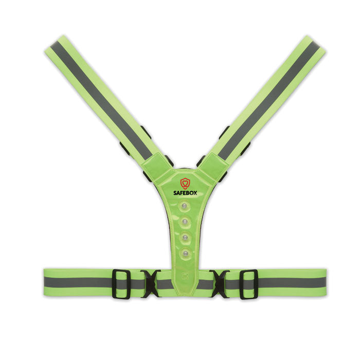 ROUNDVISIBLE — Vert Fluo — exemple de marquage