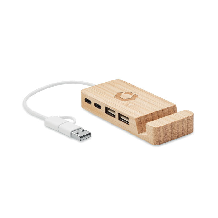 HUBSTAND — Bois — exemple de marquage