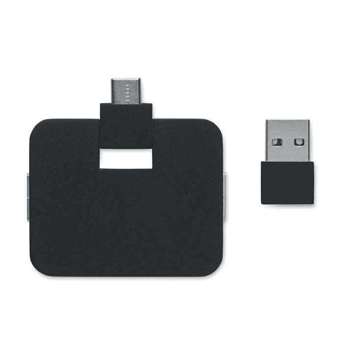 SQUARE-C — Noir — ouvert
