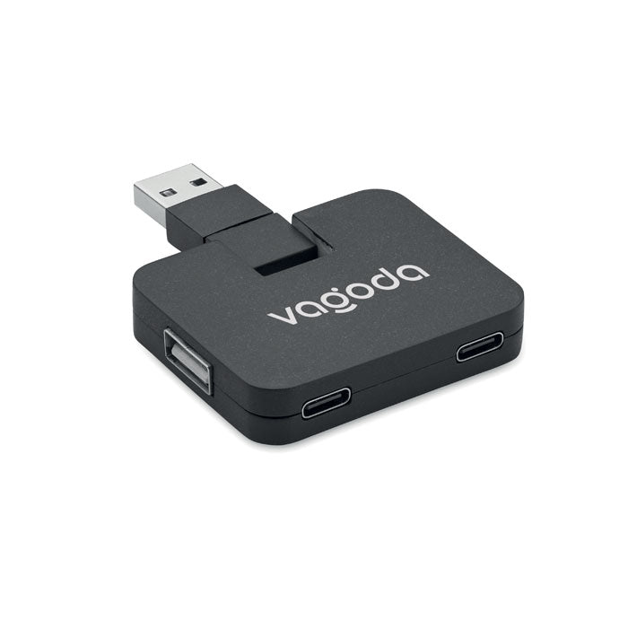 SQUARE-C — Noir — exemple de marquage