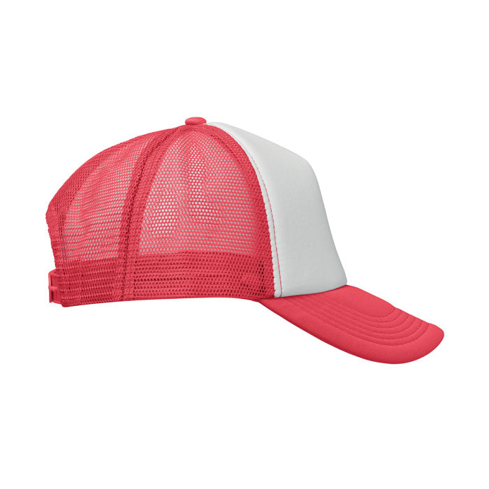 BUBBLE — Blanc/Rouge — profil