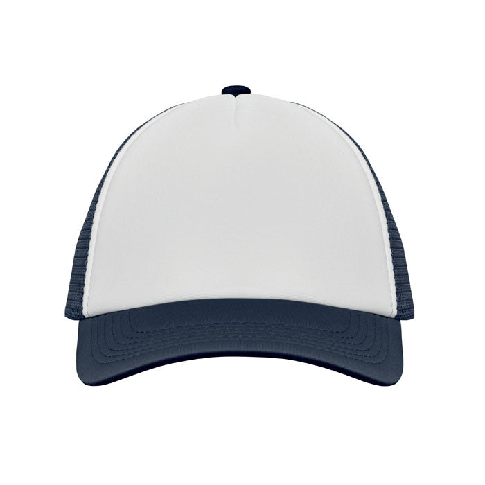 BUBBLE — Blanc/Bleu Foncé — dessus