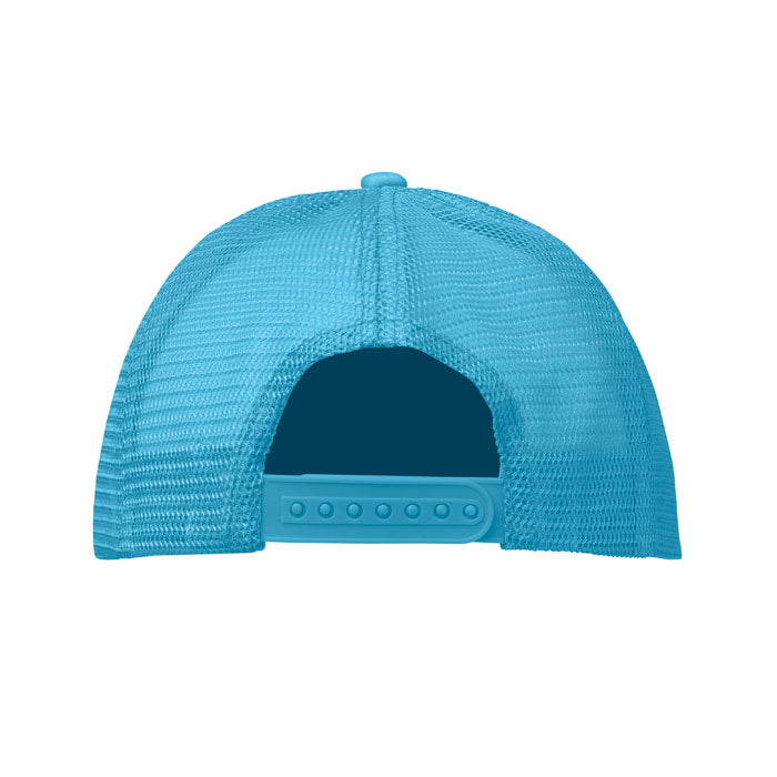 BUBBLE — Blanc/Turquoise — dos