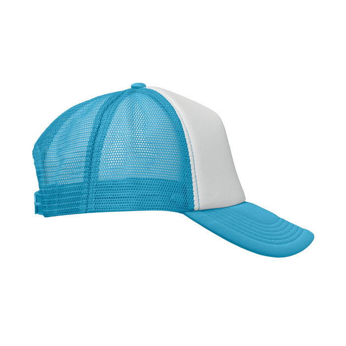 BUBBLE — Blanc/Turquoise — profil