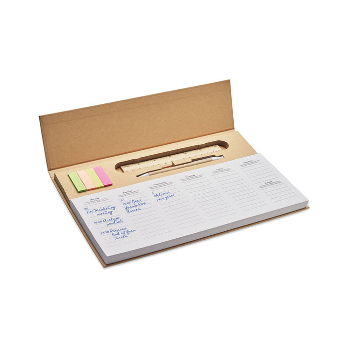 MEMWEEK — Beige — exemple de marquage