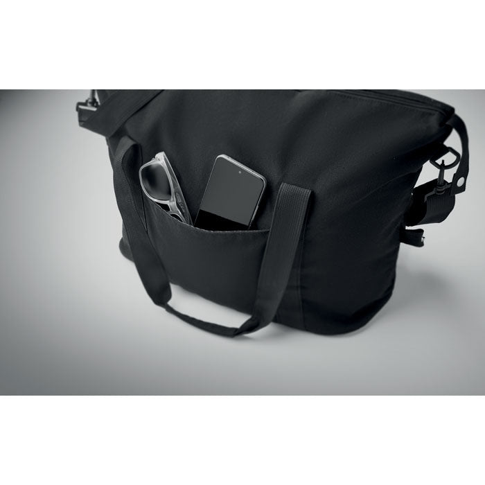 KOPER TOTE — Noir — profil