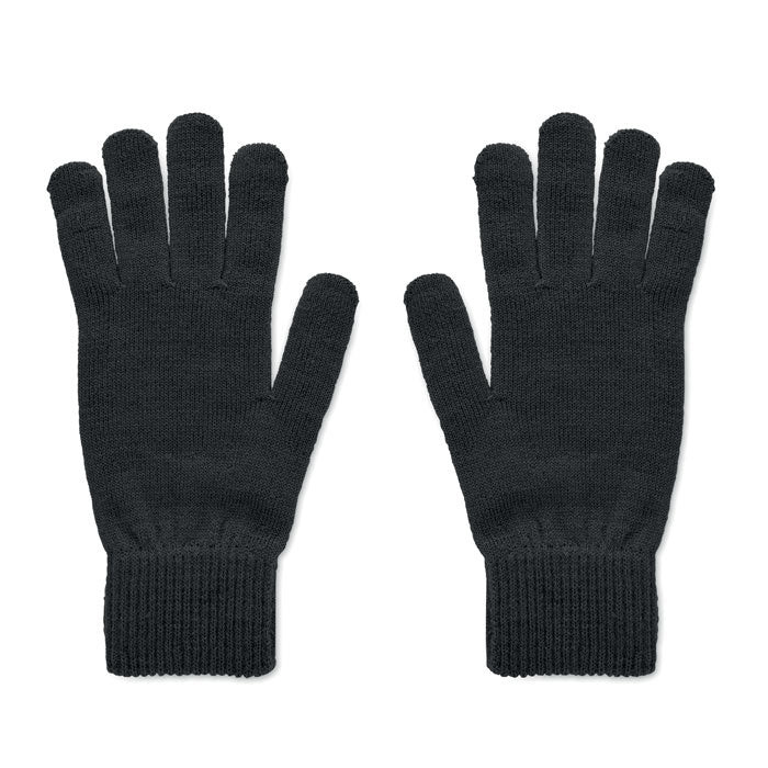 HANDNIT — Noir — ouvert