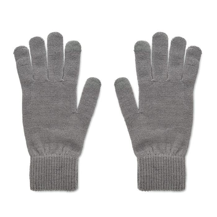 HANDNIT — Gris Pierre — ouvert