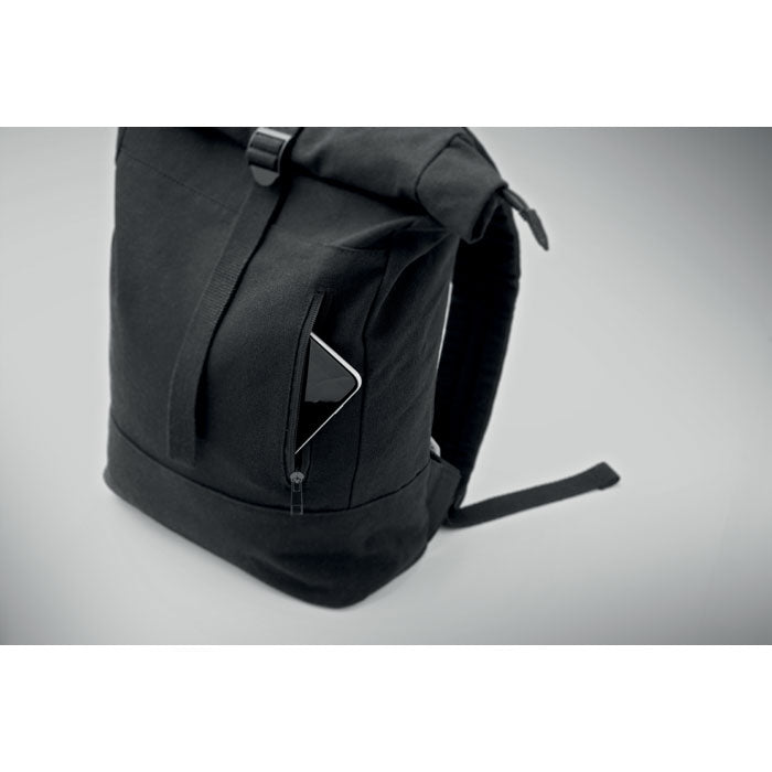KOPER ROLL — Noir — profil