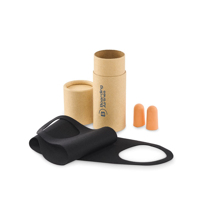 MASKSET — Beige — exemple de marquage