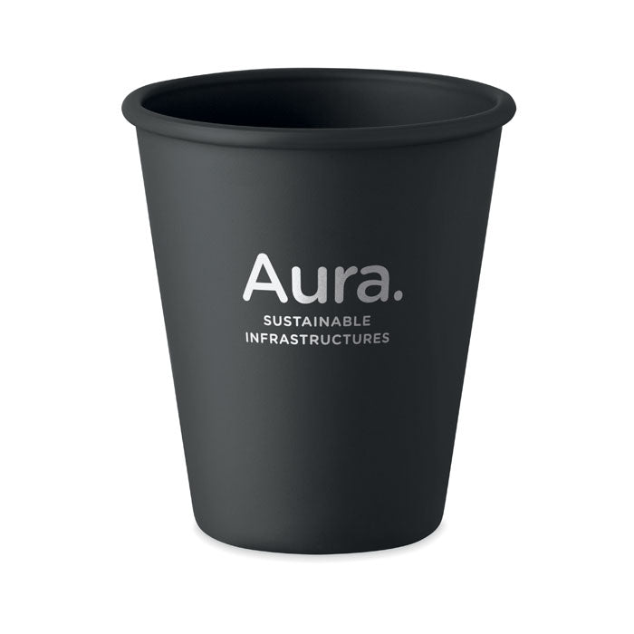 CUPFUL — Noir — exemple de marquage