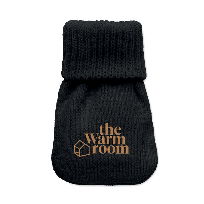 WARMMUFF — Noir — exemple de marquage