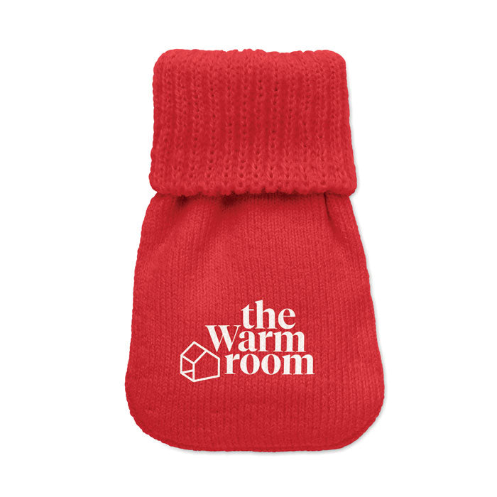 WARMMUFF — Rouge — exemple de marquage