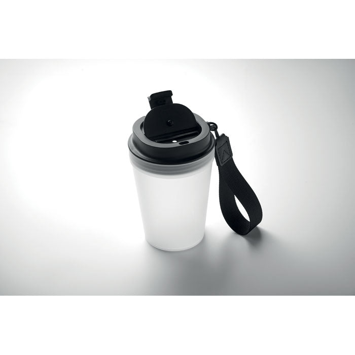 ISFORDEN TUMBLER — Blanc Transparent — profil