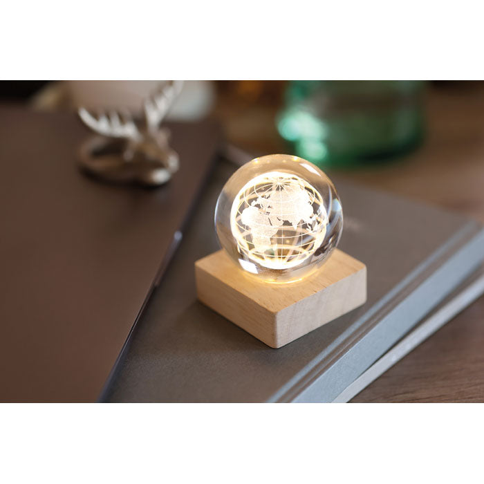 GLOBE LIGHT — Bois — item ambiant picture