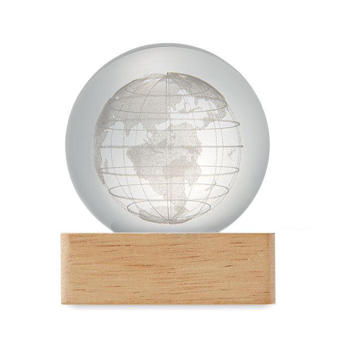 GLOBE LIGHT — Bois — profil