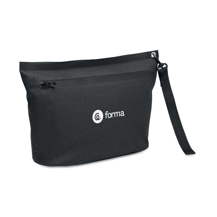 BRENNA POUCH — Noir — exemple de marquage