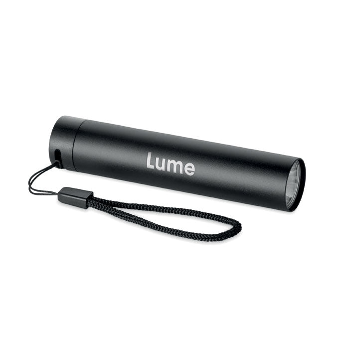 LUME — Noir — exemple de marquage