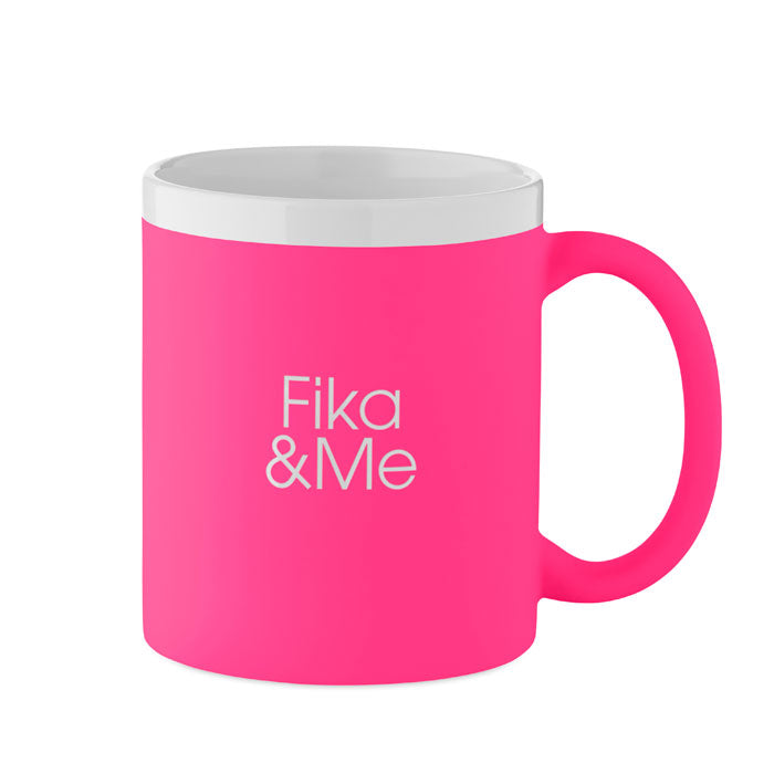 MUGIVA — Fuschia Fluo — exemple de marquage