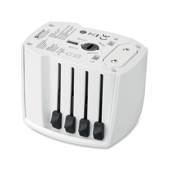 MUV USB AC30 PD — Blanc — profil