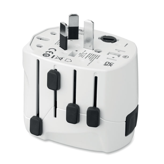 PRO 3-POLE — Blanc — ouvert