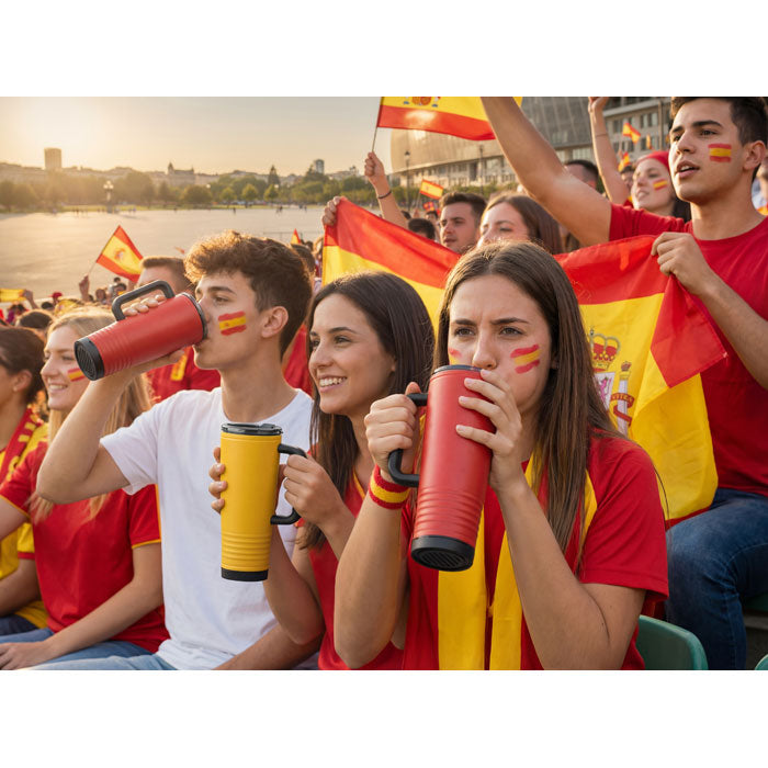 HOWLER CUP — Jaune — exemple de marquage