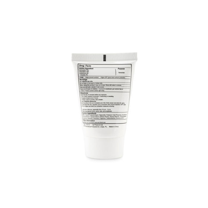 SUNCARE TUBE — Blanc — profil