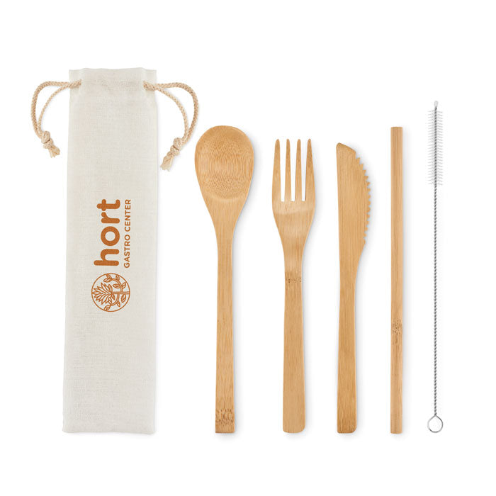 SETSTRAW — Beige — exemple de marquage