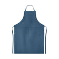 NAIMA APRON — Bleu