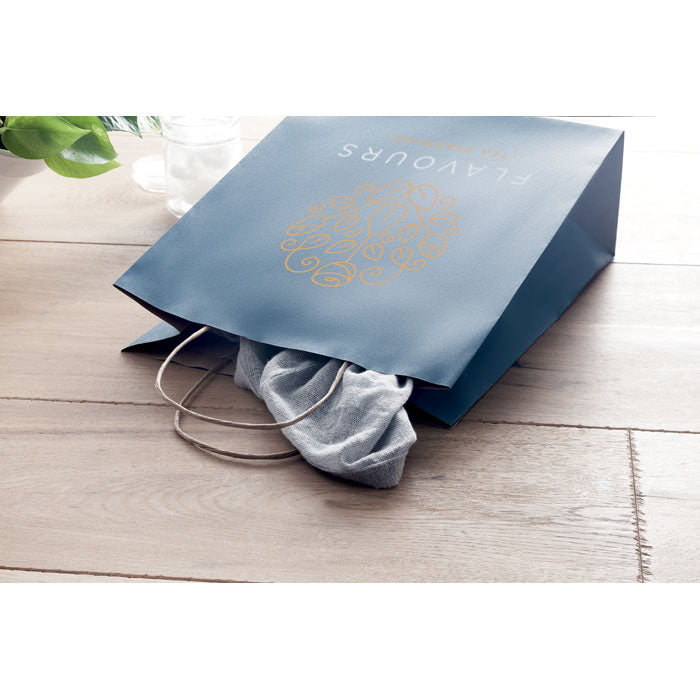PAPER TONE S — Bleu — exemple de marquage