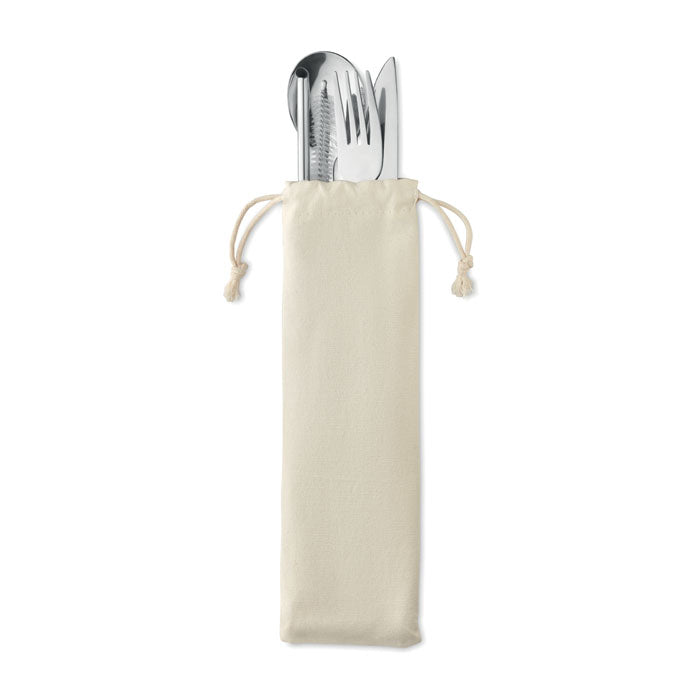 CUSTA SET — Beige — dos