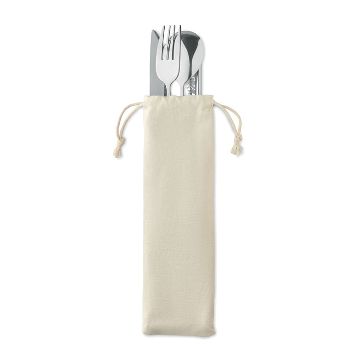 CUSTA SET — Beige — profil