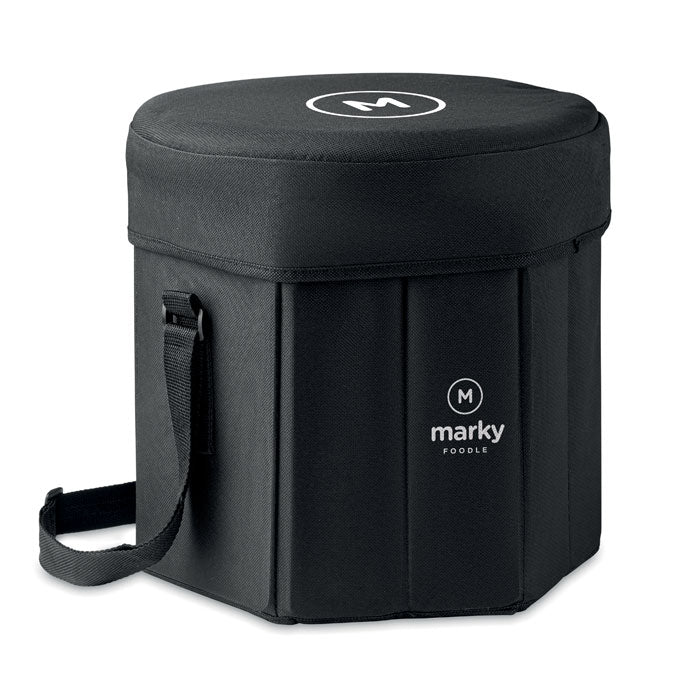 SEAT & DRINK — Noir — exemple de marquage