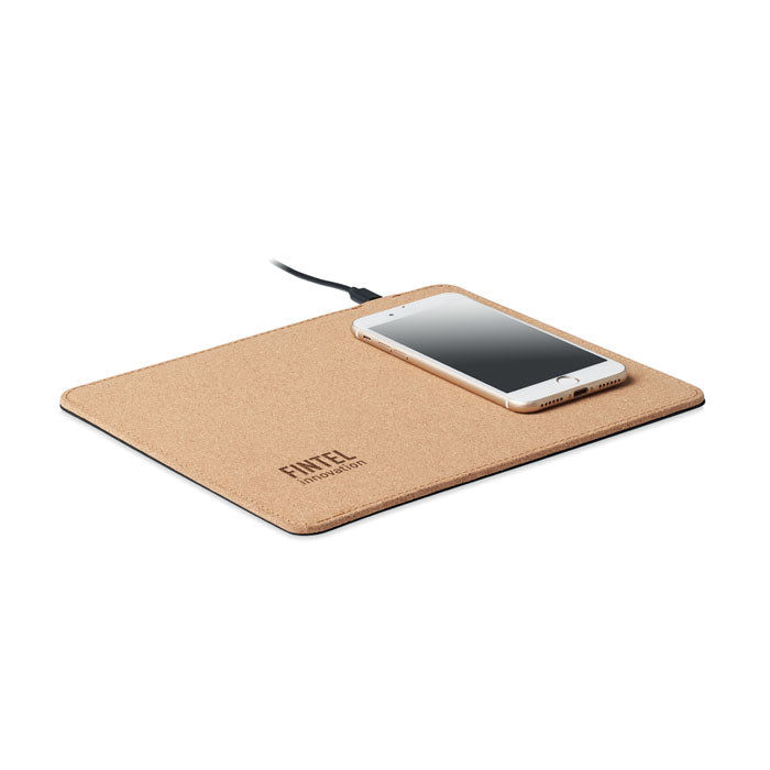 WIRELESS MATTY — Beige — exemple de marquage