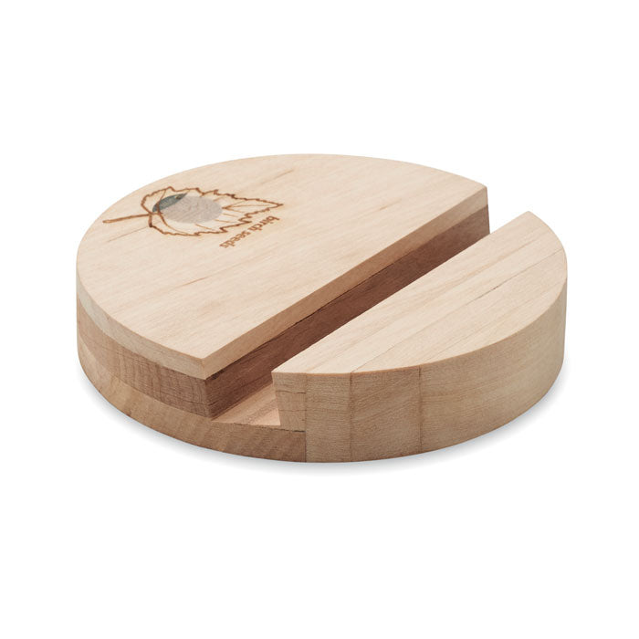 GROW ROUND STAND — Bois — ouvert