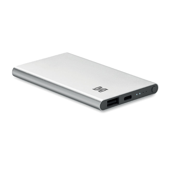 POWERFLAT C — Argent Mat — exemple de marquage