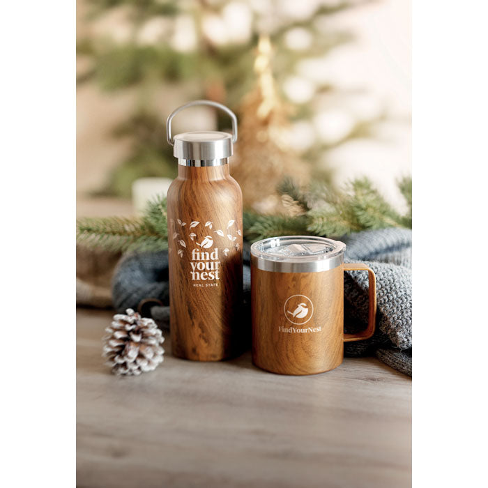 NAMIB BOTTLE — Marron — exemple de marquage