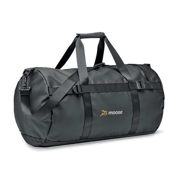 JAYA DUFFLE — Noir — exemple de marquage