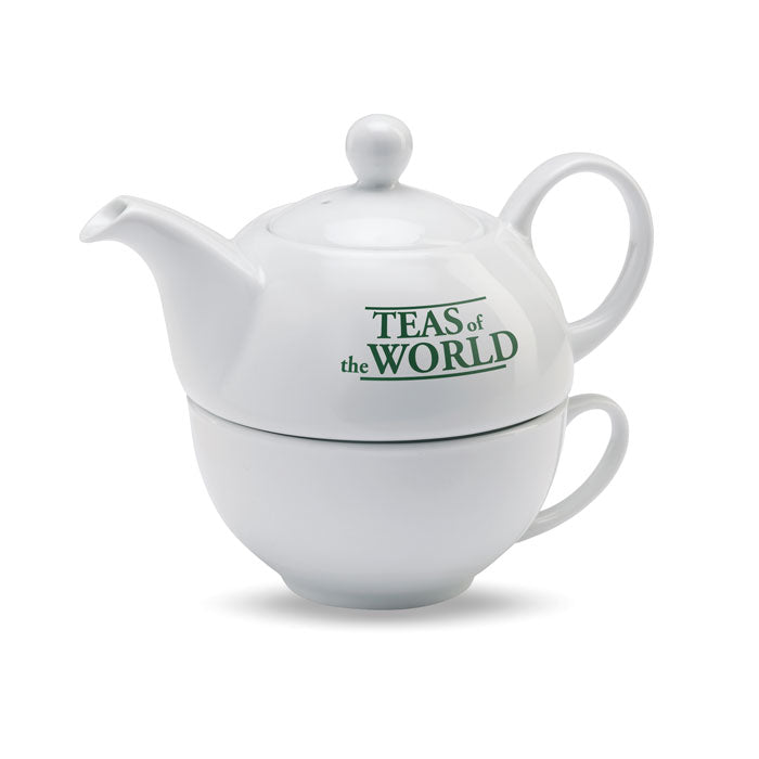 TEA TIME — Blanc — exemple de marquage