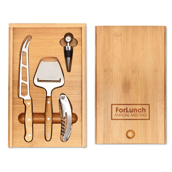 WINE&CHEESE — Bois — exemple de marquage