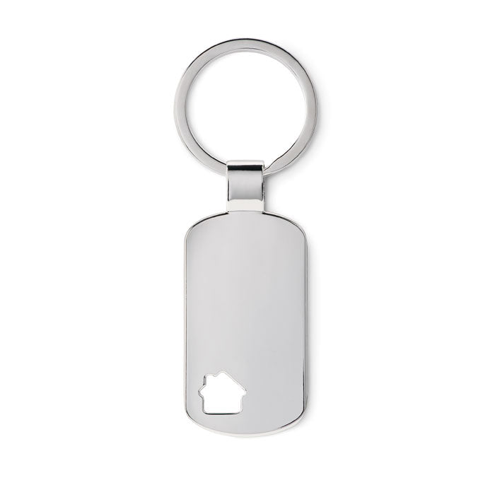 HOUSE KEY — Argent Mat — dos