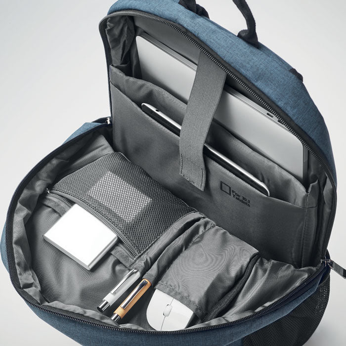 STOCKHOLM BAG — Bleu — ouvert